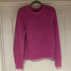 JCrew- Crew Neck Women's Pink Sweater- Size L